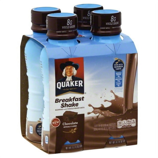 Quaker Oats Quaker  Breakfast Shake, 4 ea