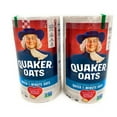 thumbnail image 1 of Pack of 2 - Quaker Oats Quick 1-Minute Oatmeal, Breakfast Cereal, 18Oz Canisters (2-Packs), 1 of 2