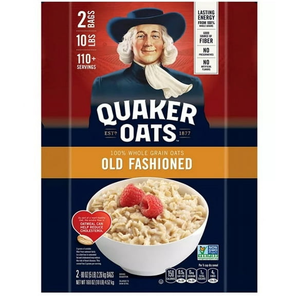 Quaker Old Fashioned Oats (5 lb., 2 pk.)
