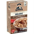 thumbnail image 1 of Quaker Organic Instant Oatmeal, Maple & Brown Sugar, Breakfast Cereal, 8 Packets, 1 of 3