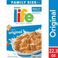 thumbnail image 1 of Quaker Original Life Multigrain Crispy & Crunchy Cereal, Family Size (22.3 oz) (Pack 4), 1 of 5