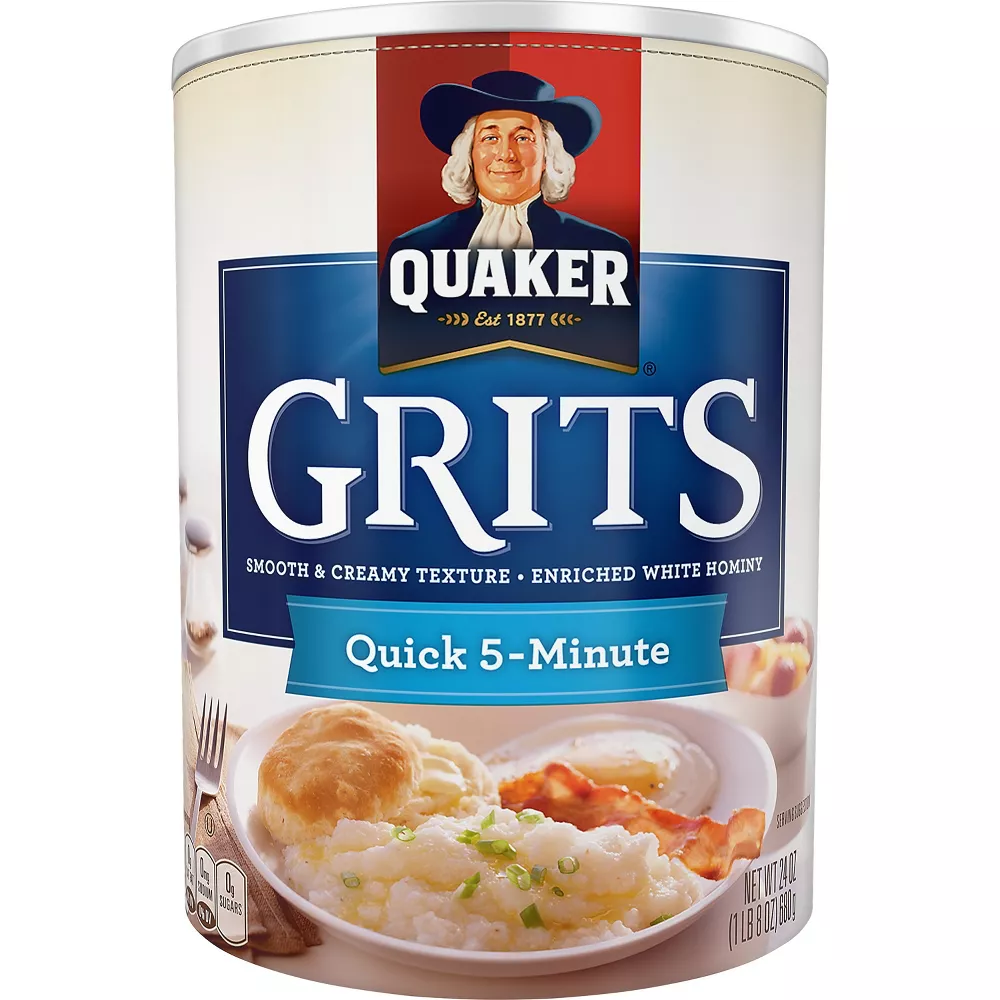 Quaker Original Quick 5 Minute Grits - 24oz pack of 2