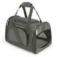 thumbnail image 1 of Quaker Pet Travel Pet Carrier, Airline Approved, Medium, Charcoal, 1 of 13