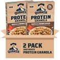 thumbnail image 1 of Quaker Protein Granola Maple Brown Sugar, 18 oz Boxes (2 Pack), 1 of 5