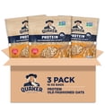 thumbnail image 1 of Quaker Protein Old Fashioned Rolled Oats, 10g Protein per Serving, Whole Grains, No Preservatives, No Artificial Flavors, 16, 1 of 5