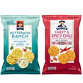 thumbnail image 1 of Quaker Rice CRISPS Variety Bundle 3.03 OZ  - PACK OF 2 FLAVOURES.BUTTERMILK&RANCH  & SWEET & SPICY CHILLI CRISPS 3.03 OZ.., 1 of 5