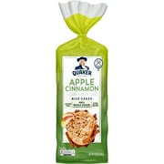 Quaker Rice Cakes, Apple Cinnamon, 6.53 Oz.