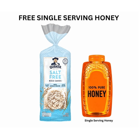 Quaker Rice Cakes  Salt Free Crunch Gluten Free 4.47 oz