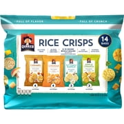 Quaker Rice Crisps, Sweet and Savory Variety Pack,Gluten Free, 14 Count