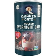 Quaker, Rolled Overnight Oats, Oatmeal, 19 oz