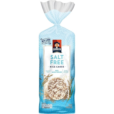 Quaker Salt-Free Rice Cakes, 4.47 Oz.