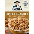 thumbnail image 1 of Quaker Simply Granola, Oats, Honey & Almonds Cereal, Ready-to-Eat, 24.1 oz Box, 1 of 8