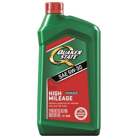 Quaker State 1 qt. 5W-30 Gasoline Synthetic Blend Motor Oil - Pack of 6