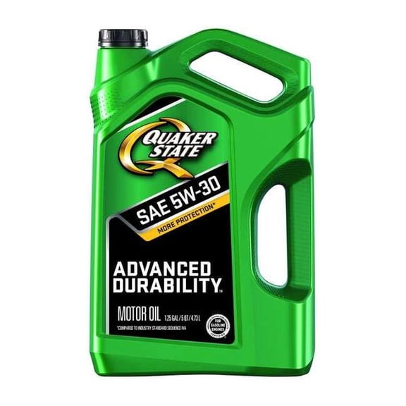 Quaker State Advanced Durability Conventional Motor Oil 5W-30, 5 qt