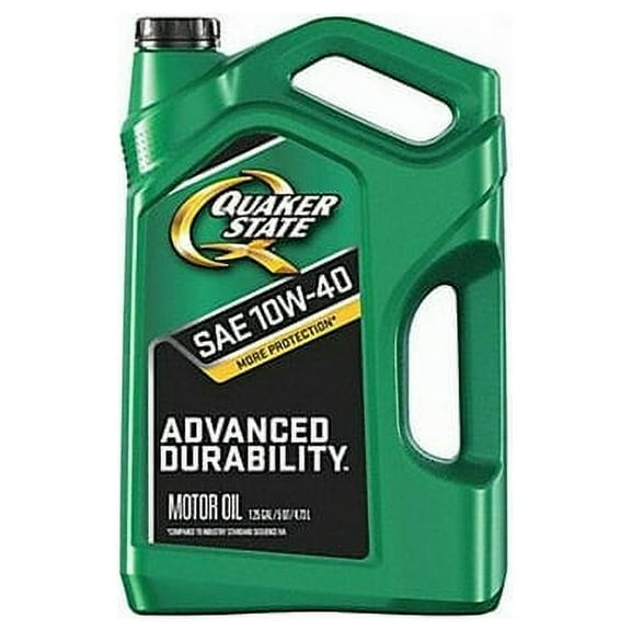 Quaker State Advanced Durability Motor Oil 10W-40, 5 Quart