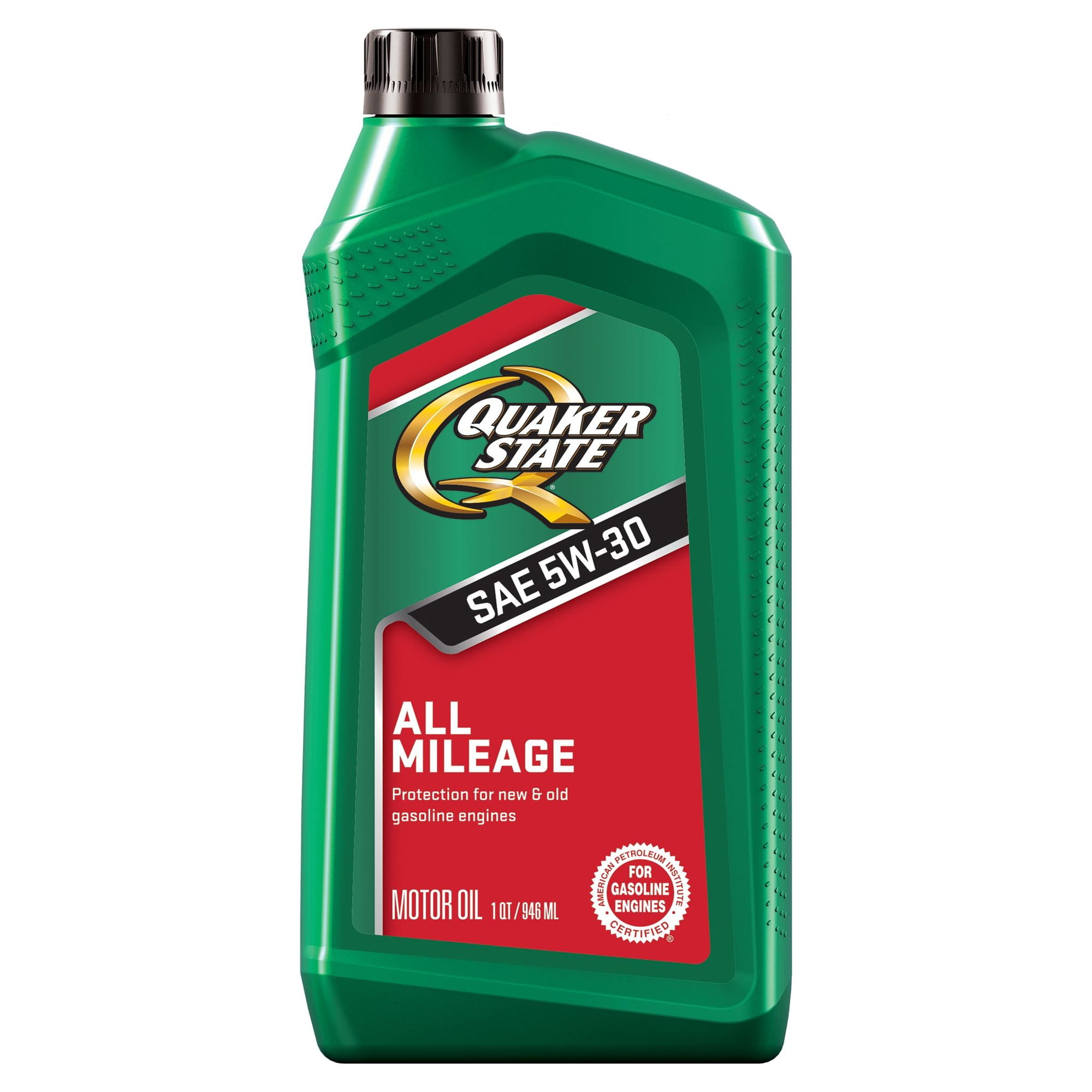 Quaker State All Mileage Synthetic Blend 5W30 Motor Oil, 1 Quart