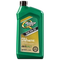Quaker State Full Synthetic 0W-20 Motor Oil, 1 Quart