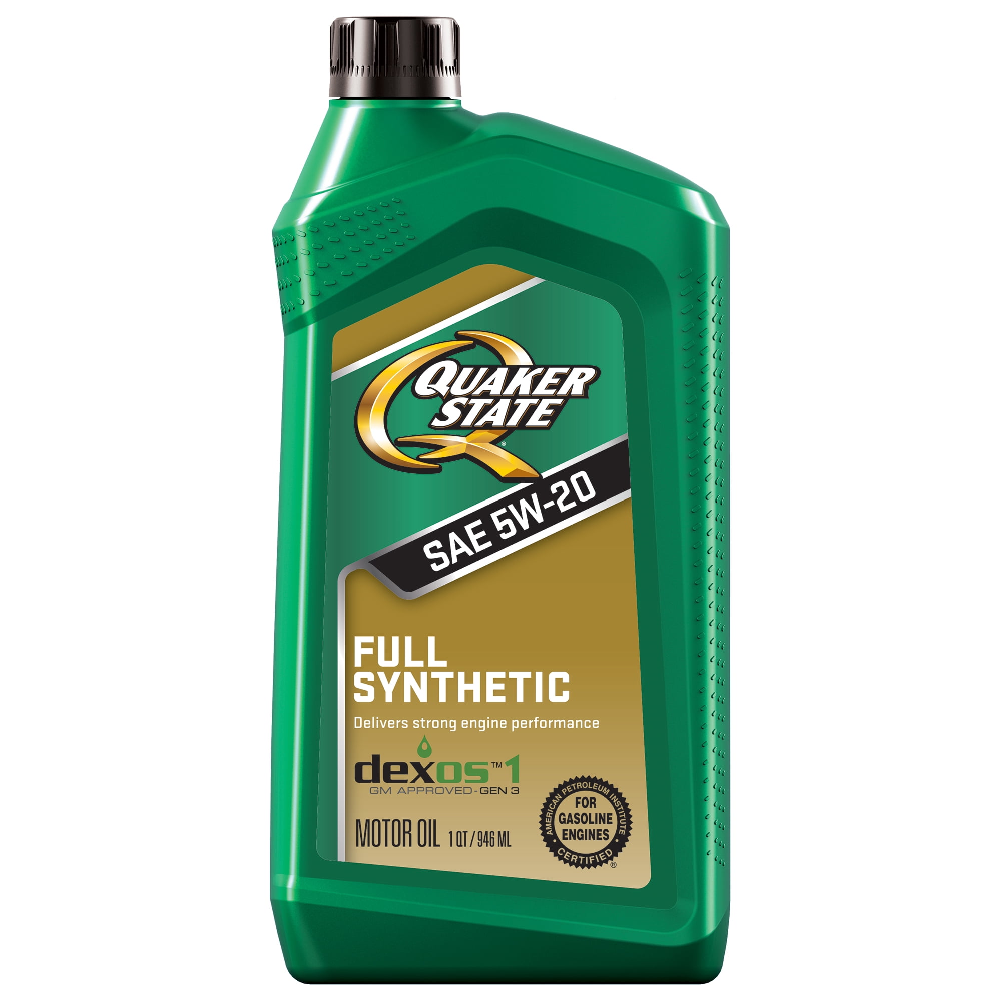 Quaker State Full Synthetic 5W-20 Motor Oil, 1 Quart