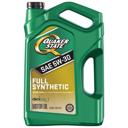 Quaker State Full Synthetic 5W-30 Motor Oil, 5-Quart