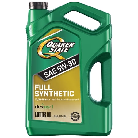 QUAKER STATE FULL SYNTHETIC 5W-30 MOTOR OIL, 5-QUART