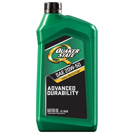 Quaker State Motor Oil, Conventional 20W-50, 1-Quart