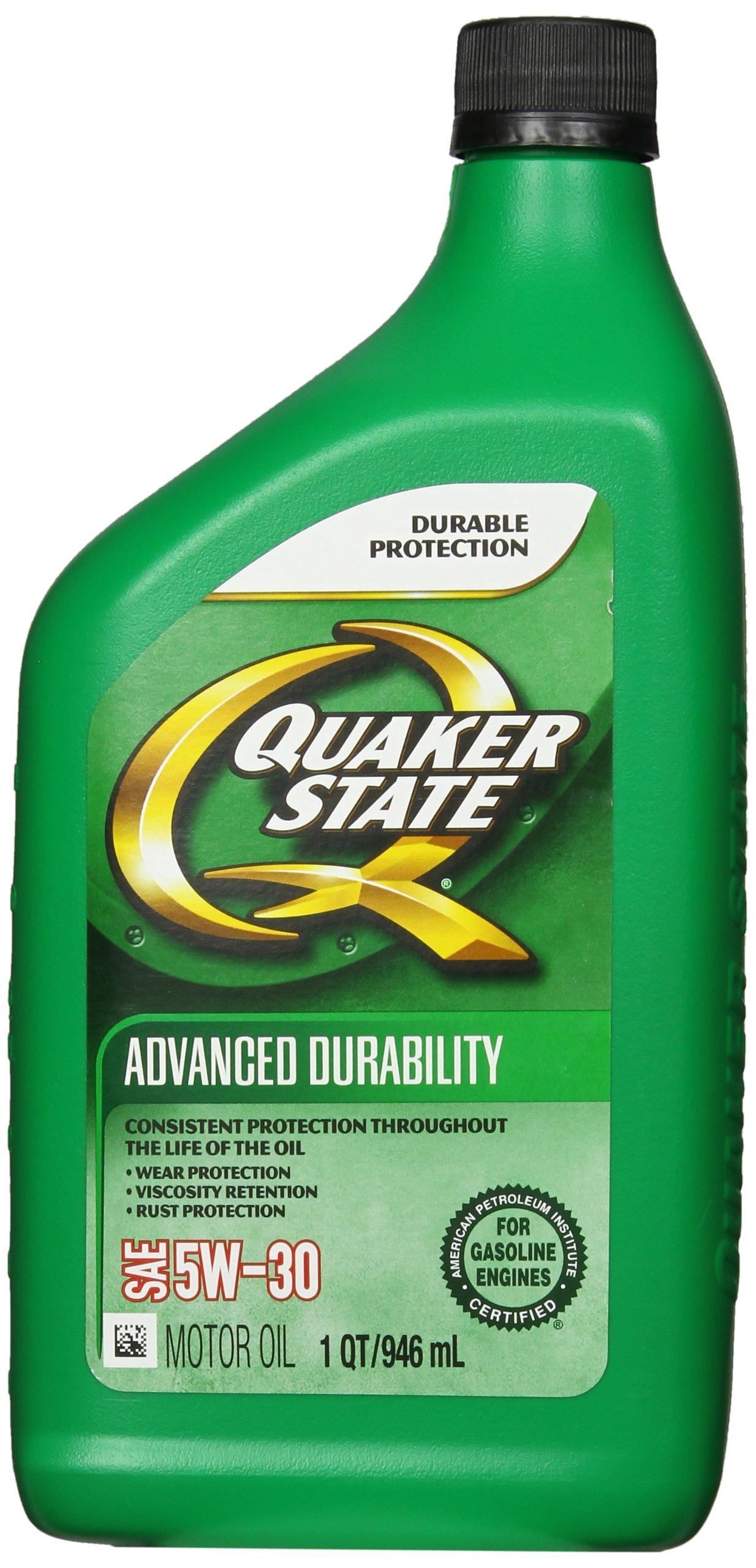 Quaker State Motor Oil Synthetic Blend 5W-30 - Maintains Viscosity