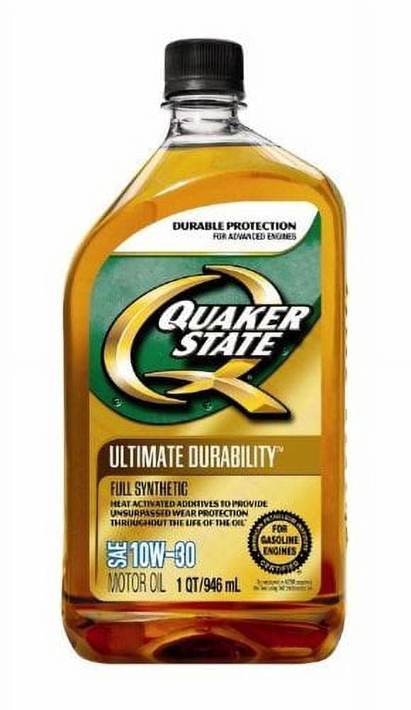 Quaker State Q Advanced Engine Full Synthetic 10W30 Motor Oil 1 Quart