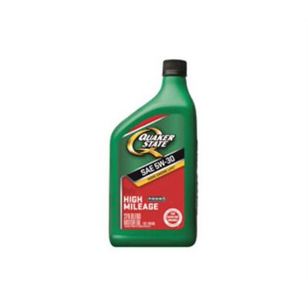 Quaker State Quaker State 550043276 High-Mileage Motor Oil, 5w-30 Quart Bottle (Case of 6)