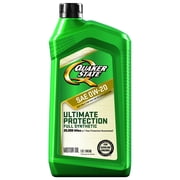 Quaker State Ultimate Protection Full Synthetic 0W-20 Motor Oil, 1 Quart