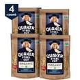 thumbnail image 1 of Quaker Steel Cut Oats, Cook on Stove or Microwave, 20 oz Resealable Bags, 4 Pack, 1 of 15