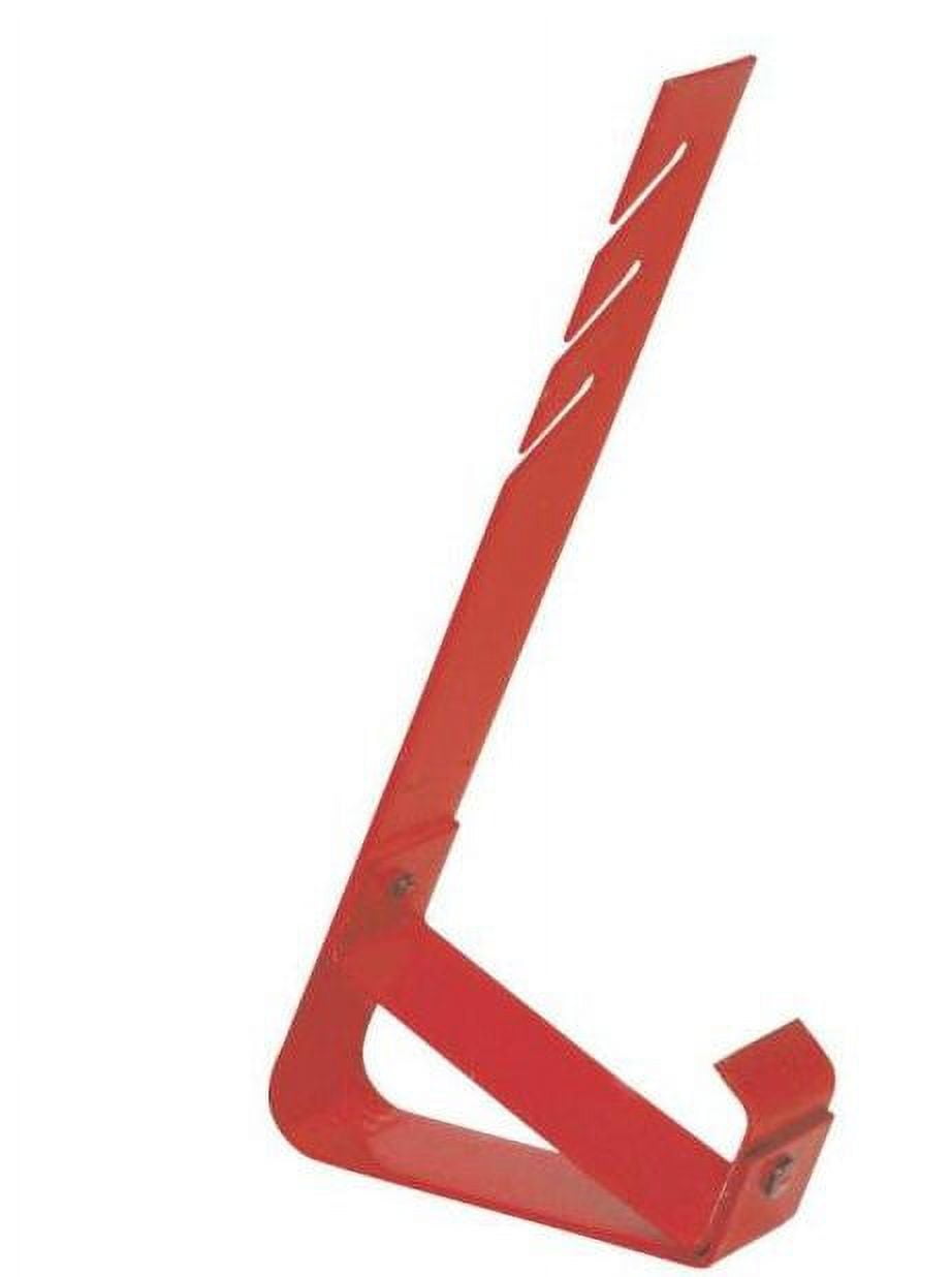 Qual-Craft Red Steel Fixed Roof Bracket, 6 Inch