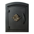 thumbnail image 1 of Manchester Non-Locking Column Mount Mailbox With Logo, 1 of 2