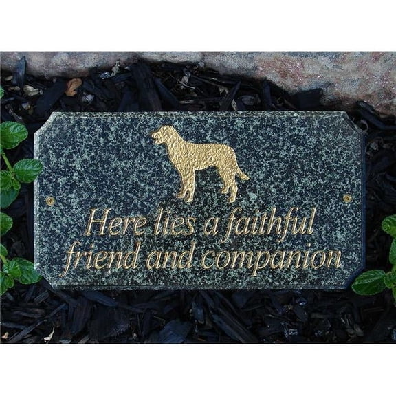 QualArc EXE-LOGO-EP 9 in. Executive Cut Corner Rectangle Emerald Green Polished Stone Color LOGO Plaque
