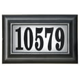 thumbnail image 1 of QualArc LTP-1304-LED 15 in. Edgewood Classic with LED Lights Do It Yourself Kit Polymer Frame Lighted Address Plaque - Black, 1 of 4