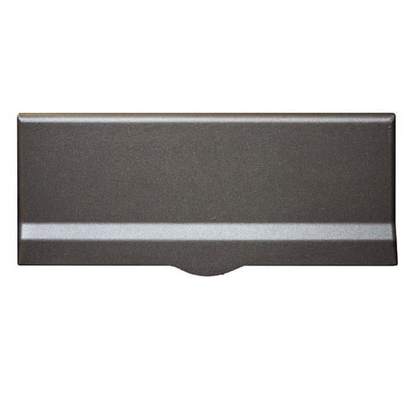 QualArc LM6-46-BRZ Liberty Bronze Color Letter Plate with 6 in. Chute Wall Liner