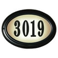 thumbnail image 1 of QualArc LTO-1302-BL 15 in. Edgewood Oval Lighted Address Plaque in Black Frame Color, 1 of 1