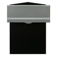 thumbnail image 1 of QualArc LIB-SLVR-LM6-810 Liberty Rear Access Collection Box with Silver Letter Plate & 8-10 in. Adjustable Chute, 1 of 1