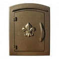 thumbnail image 1 of Manchester Non-Locking Column Mount Mailbox With Logo, 1 of 2