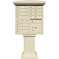 thumbnail image 1 of QualArc PVSC-TALL-BZ Parkview Stucco Tall Pedestal Wrap, Bronze, 1 of 1