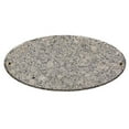 thumbnail image 1 of QualArc ROC-4701-WG 9 in. Rockport Oval in White Granite Natural Stone Color Solid Granite Address Plaque, 1 of 1