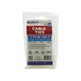 thumbnail image 1 of QualGear CT9-W-100-P Self-Locking Cable Ties, 4-Inch, White, 100/Poly Bag, 1 of 2