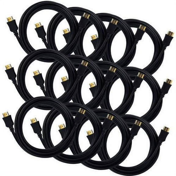 QualGear High Speed HDMI 2.0 Cable, 4Kx2K, 3D, Ethernet, Audio Return Channel, 10'