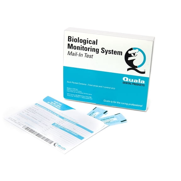 Quala Q602448 Biological Monitoring System Mail-In Service Tests 48/Pk