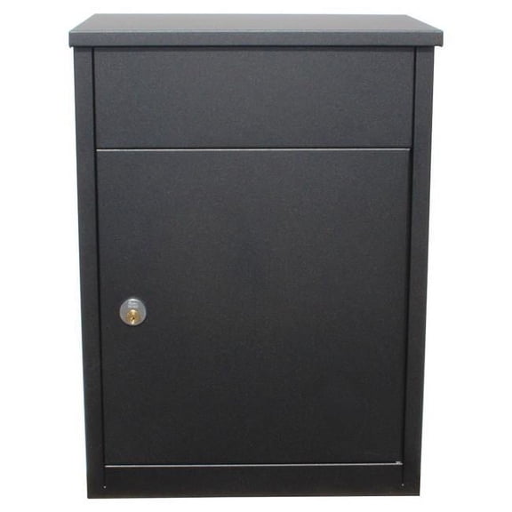 Allux Series Mailboxes Allux 500 (Wall Mount Mail/Parcel Box) in Black color