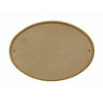 thumbnail image 1 of Ridgestone Oval Crushed Stone "Do it yourself kit" Address Plaque in Sandstone Color, 1 of 2