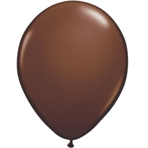 Qualatex - 11 Chocolate Brown Latex Balloons (100ct)