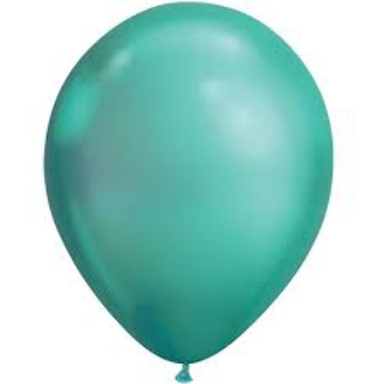 Qualatex 11'' Chrome Green 100count Latex Balloons