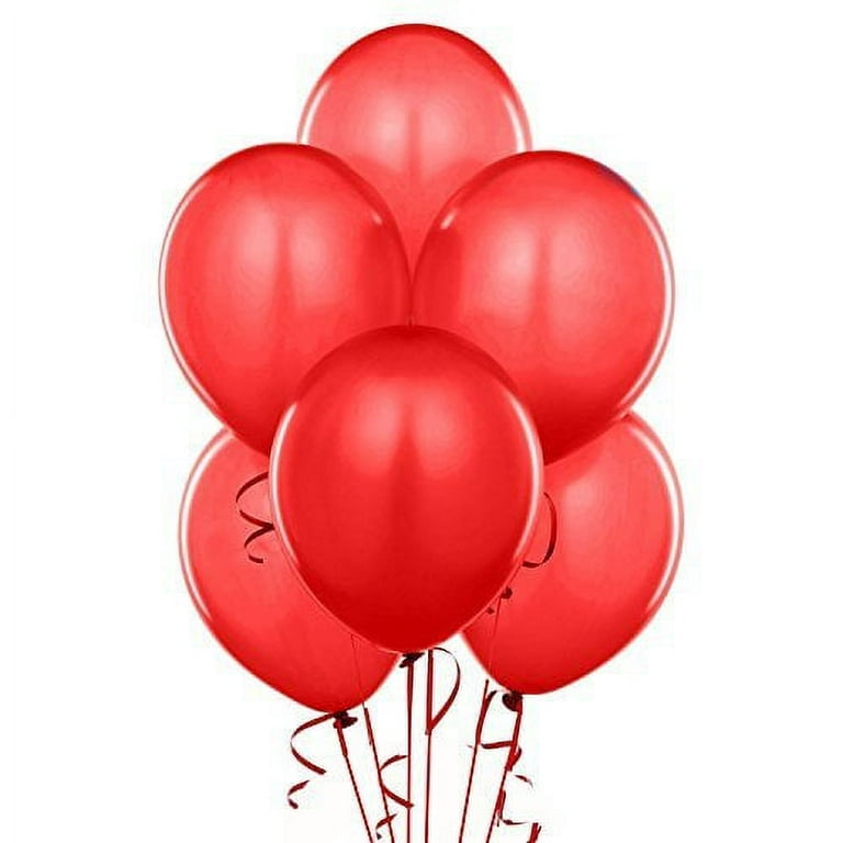 Qualatex - 11 Red Latex Balloons (100ct) 