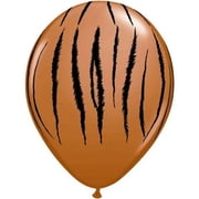 Qualatex 11" Round Balloons, Orange Tiger - Pack of 100