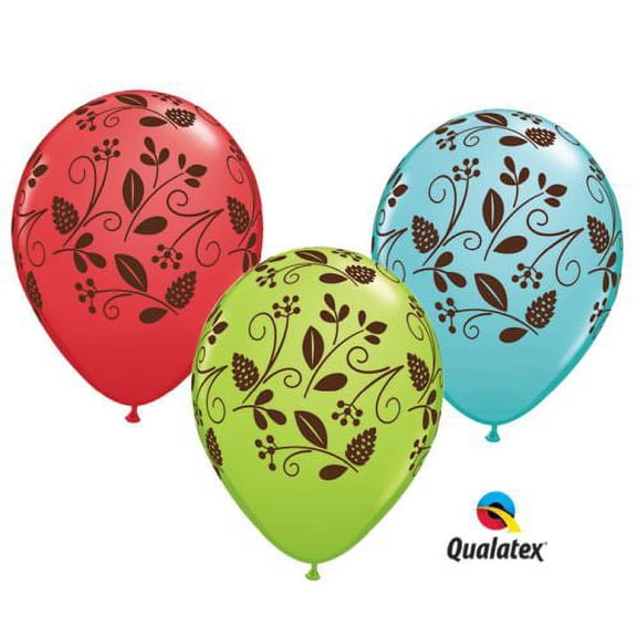 Qualatex 11" Woodland Foliage, Pack/50 Balloons